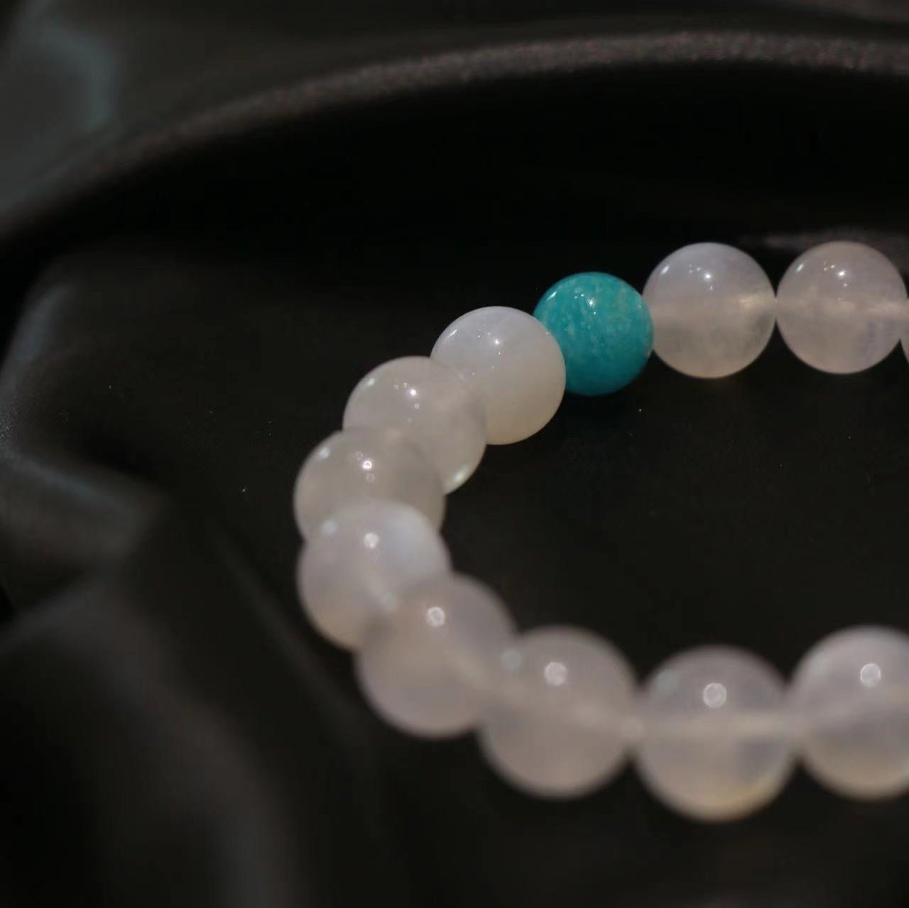 INFP - Inner Peace: Moonstone & Aquamarine Bracelet