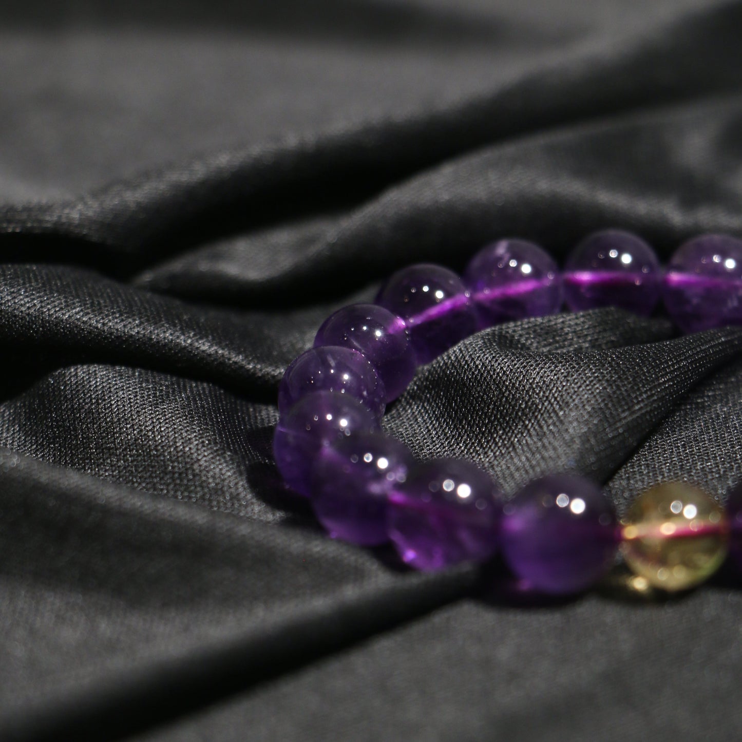 ENFP - Radiant Energy:Amethyst & Citrine Harmony Bracelet