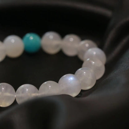 INFP - Inner Peace: Moonstone & Aquamarine Bracelet